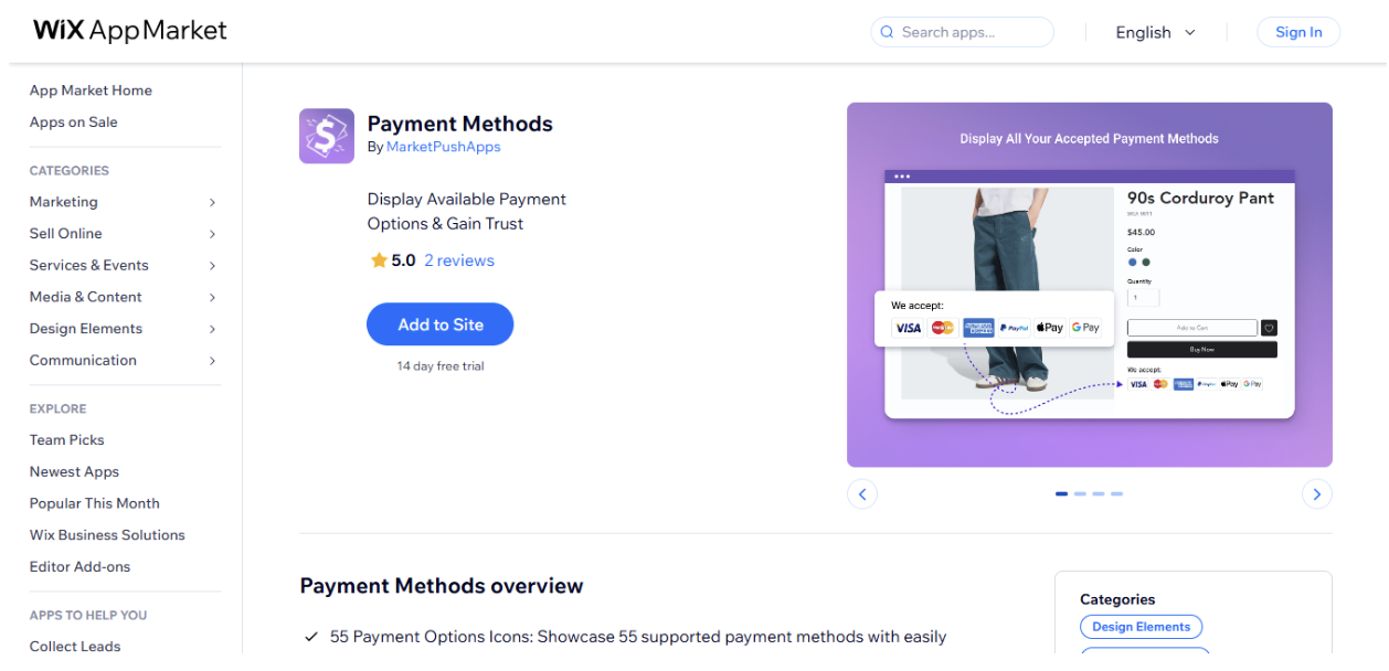  Wix Payment Methods for Websites